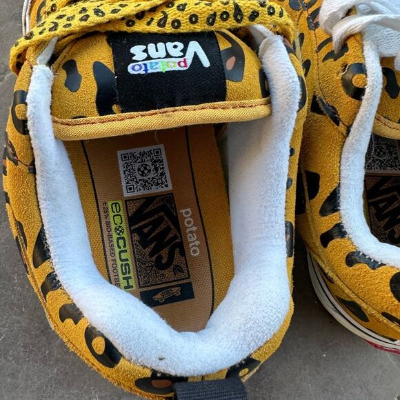 Vans X Imran Potato Sneakers in Leopard Golden Glow size 6.5 Mens / 8 Women's - Picture 6 of 16